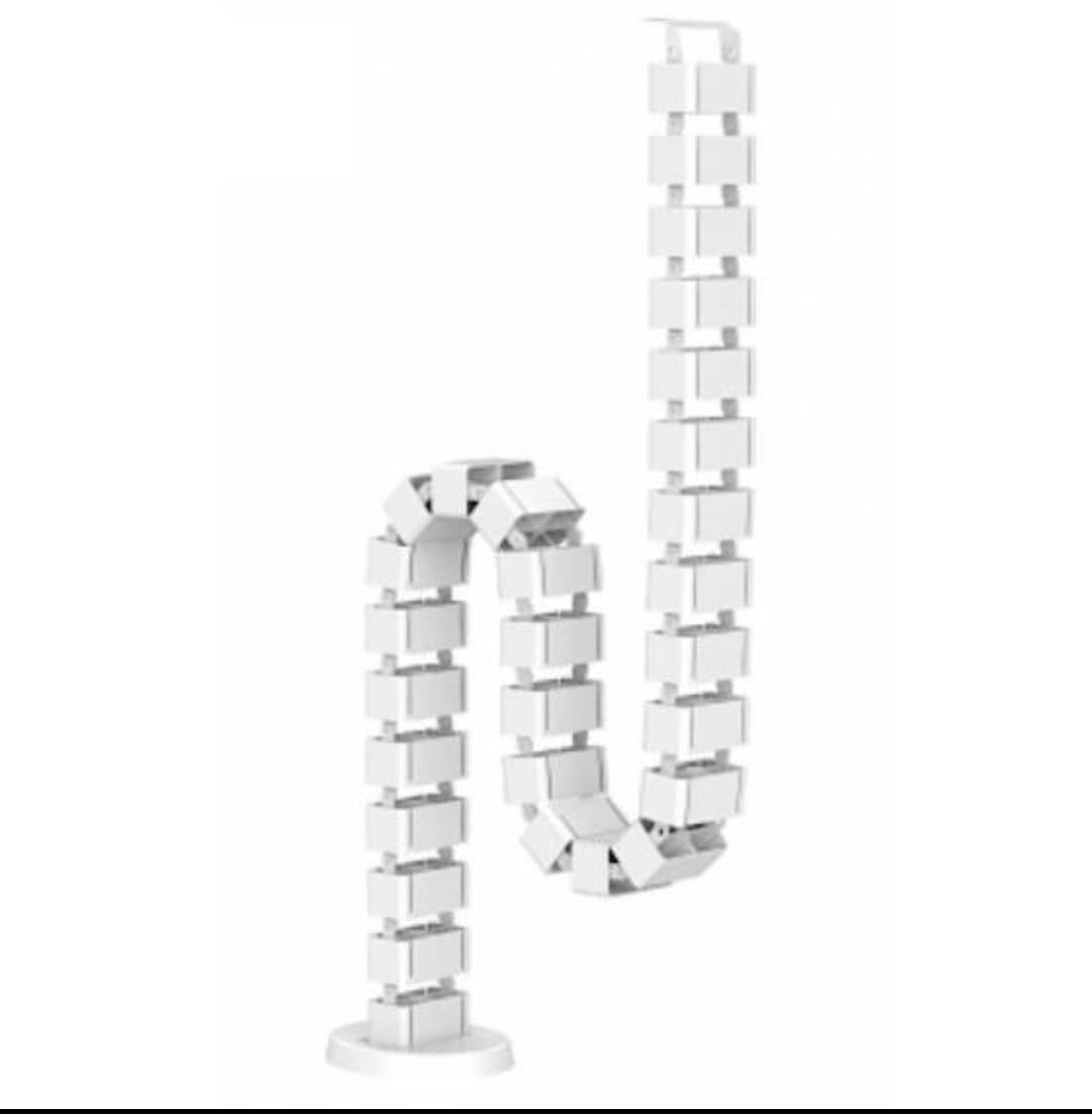 cable spine for adjustable desk