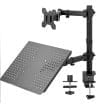 monitor tray arm