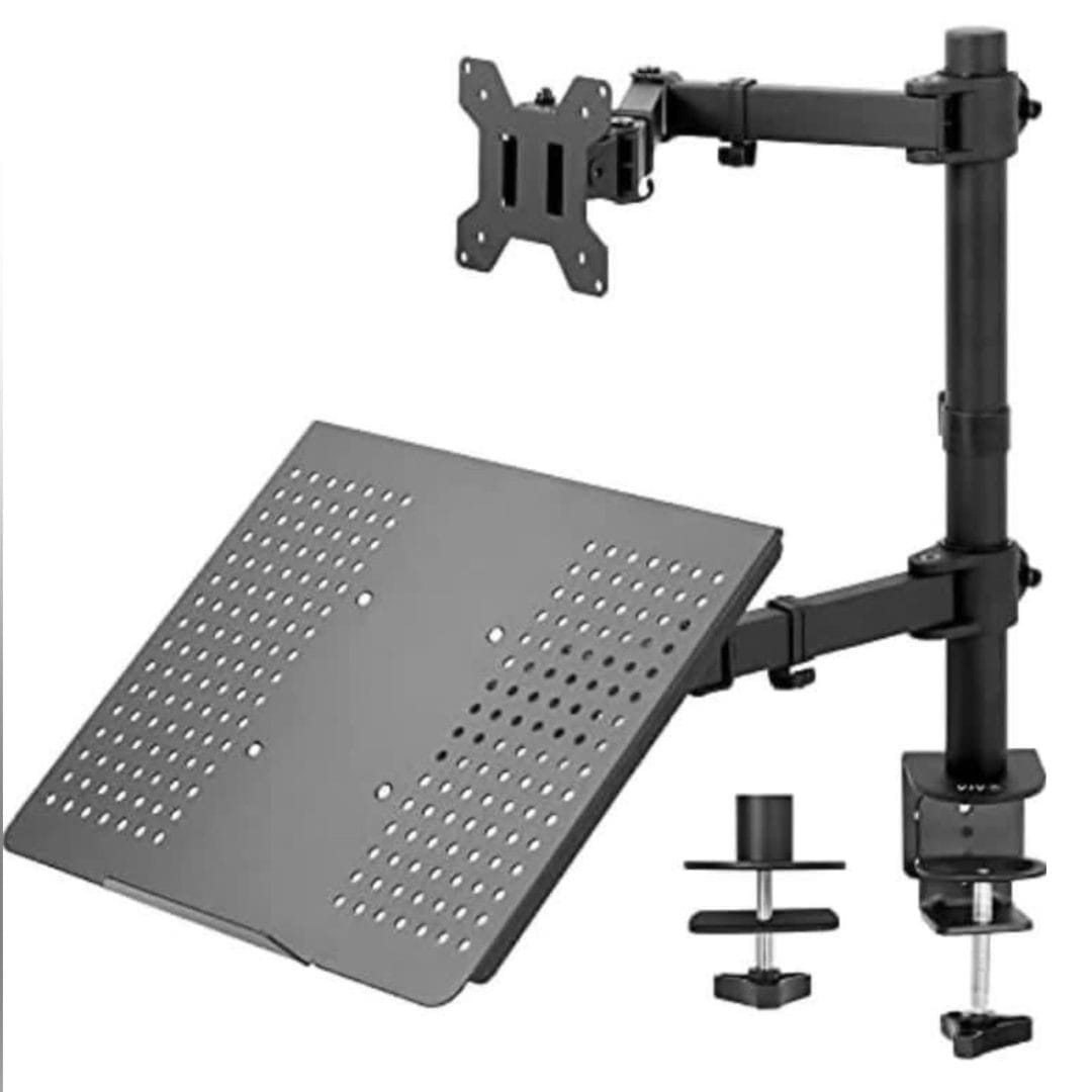 monitor tray arm