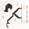 Heavy Duty Single Gas Arm - Image 3