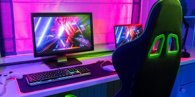 Ergonomic mesh chairs for gaming setup